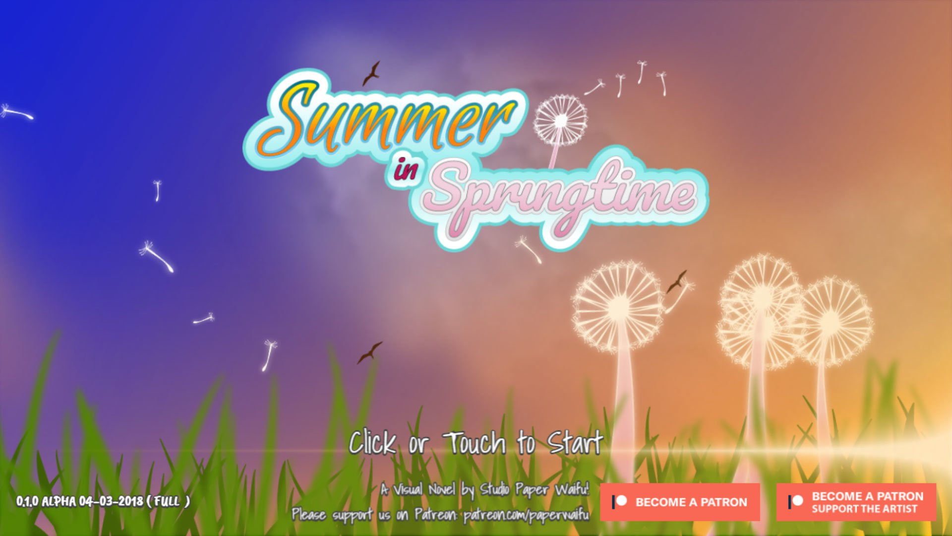 Summer In Springtime (itch) - кадр 1