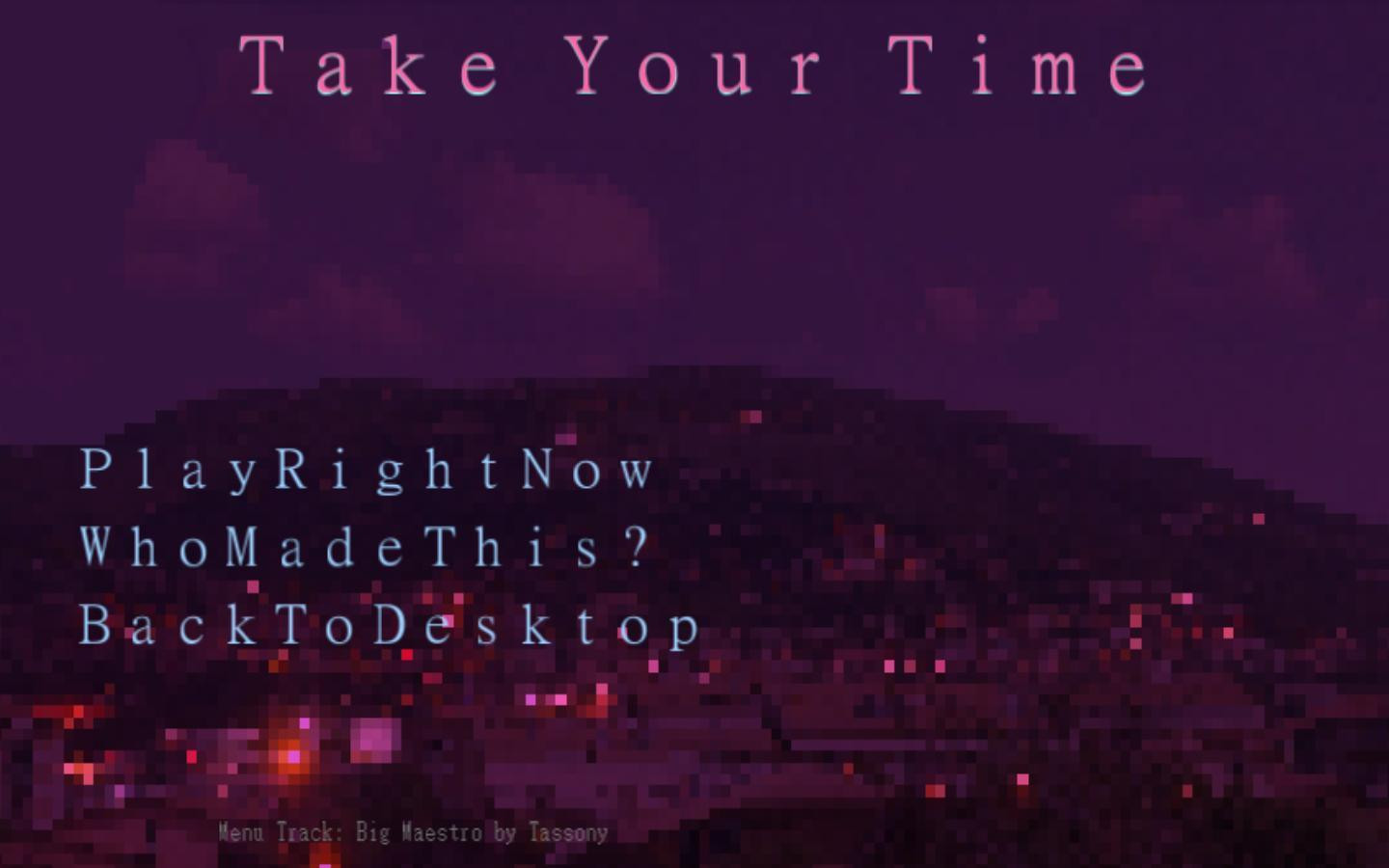 Takeyourtime Racing Game JP (itch) - кадр 1
