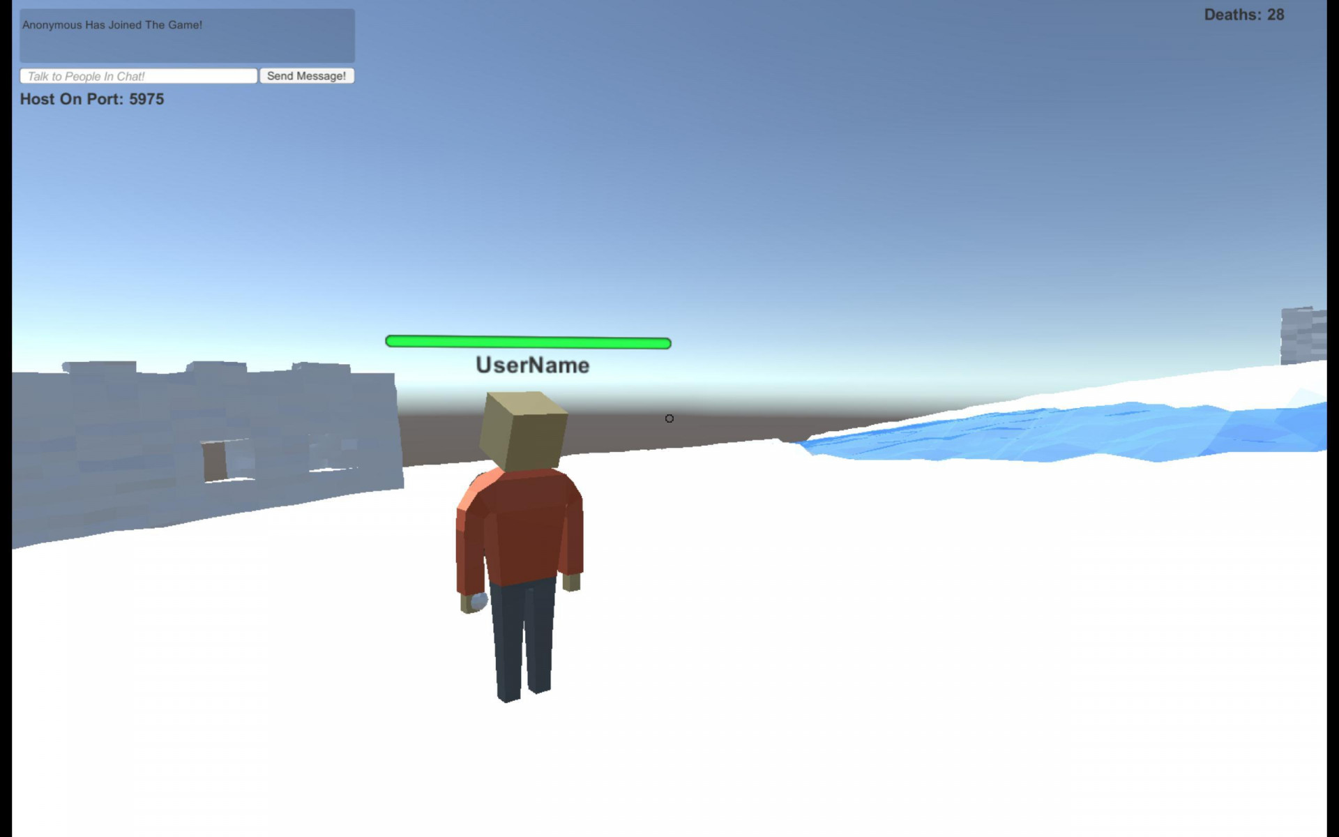 Multiplayer SnowBall Game (itch) - кадр 2