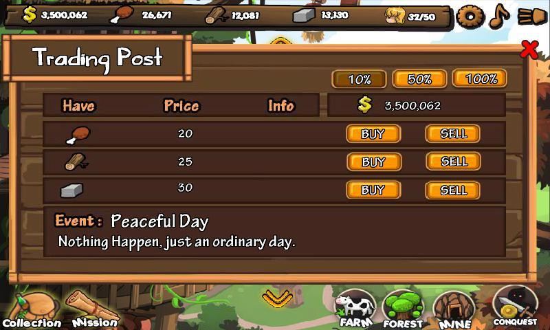Halfling Tycoon: Fantasy (itch) - кадр 1
