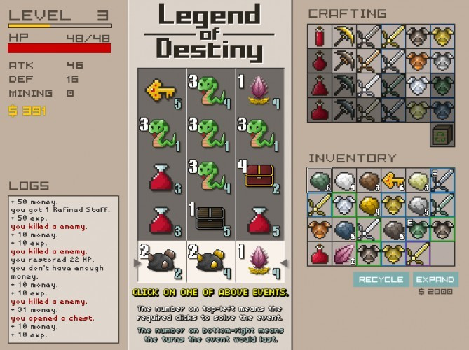 Legend of Destiny (itch) - кадр 1
