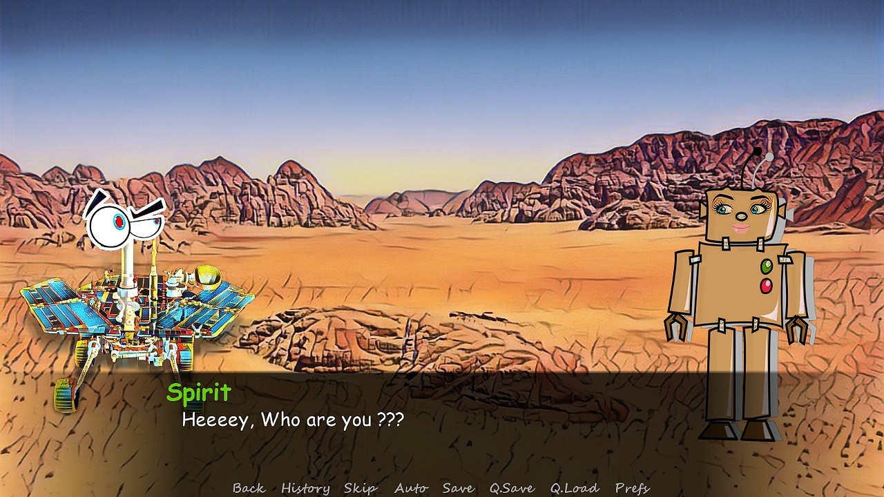 Mars Rover Spirit (itch) - кадр 5