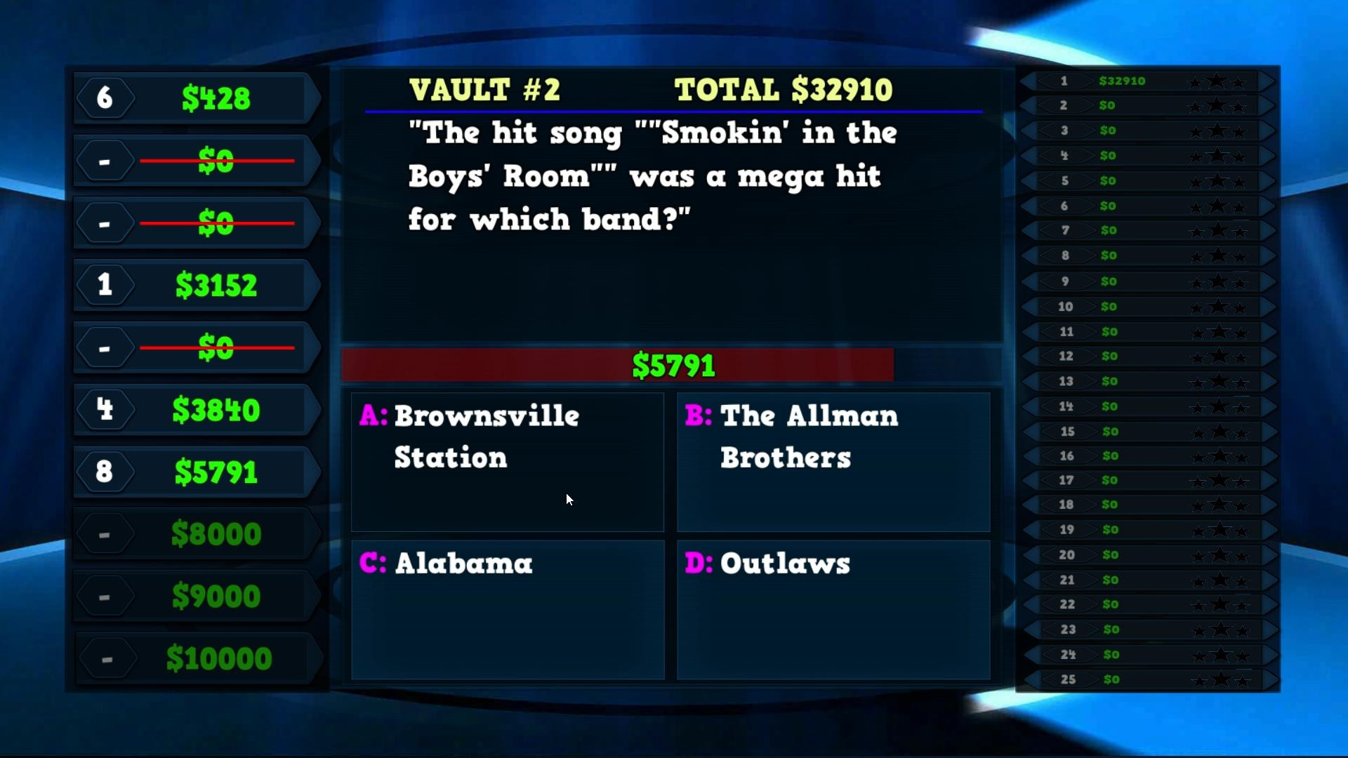 Trivia Vault: Classic Rock Trivia 2 - кадр 1