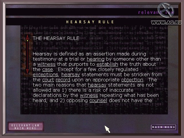 D.A.: Pursuit of Justice - The Rat Tattoo Murder - кадр 4
