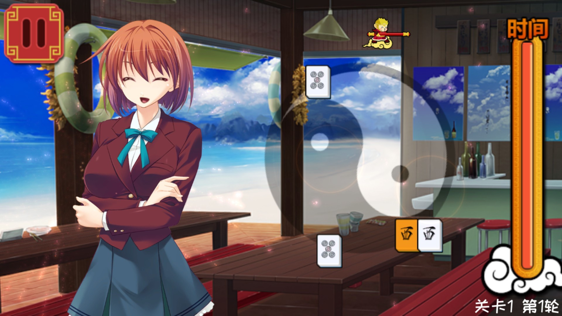 Beautiful Girl Mahjong Solitaire - кадр 2