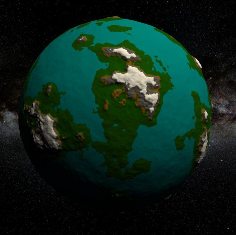 Procedural Planet Prototype (itch) - кадр 2
