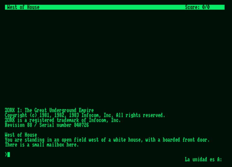 Zork I - кадр 1