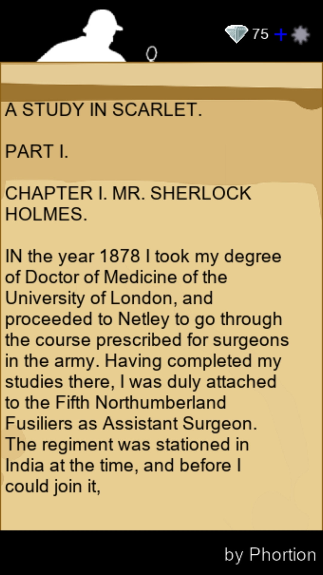 SHERLOCK HOLMES - A Study in Scarlet (itch) - кадр 1