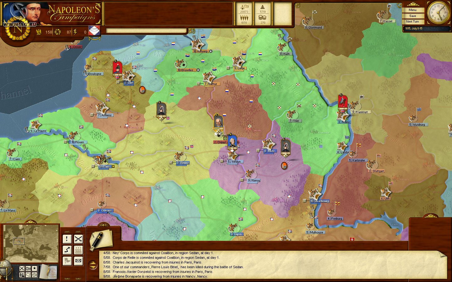 Napoleon's Campaigns - кадр 6