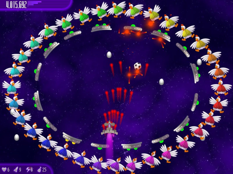 Chicken Invaders 4 (itch) - кадр 3