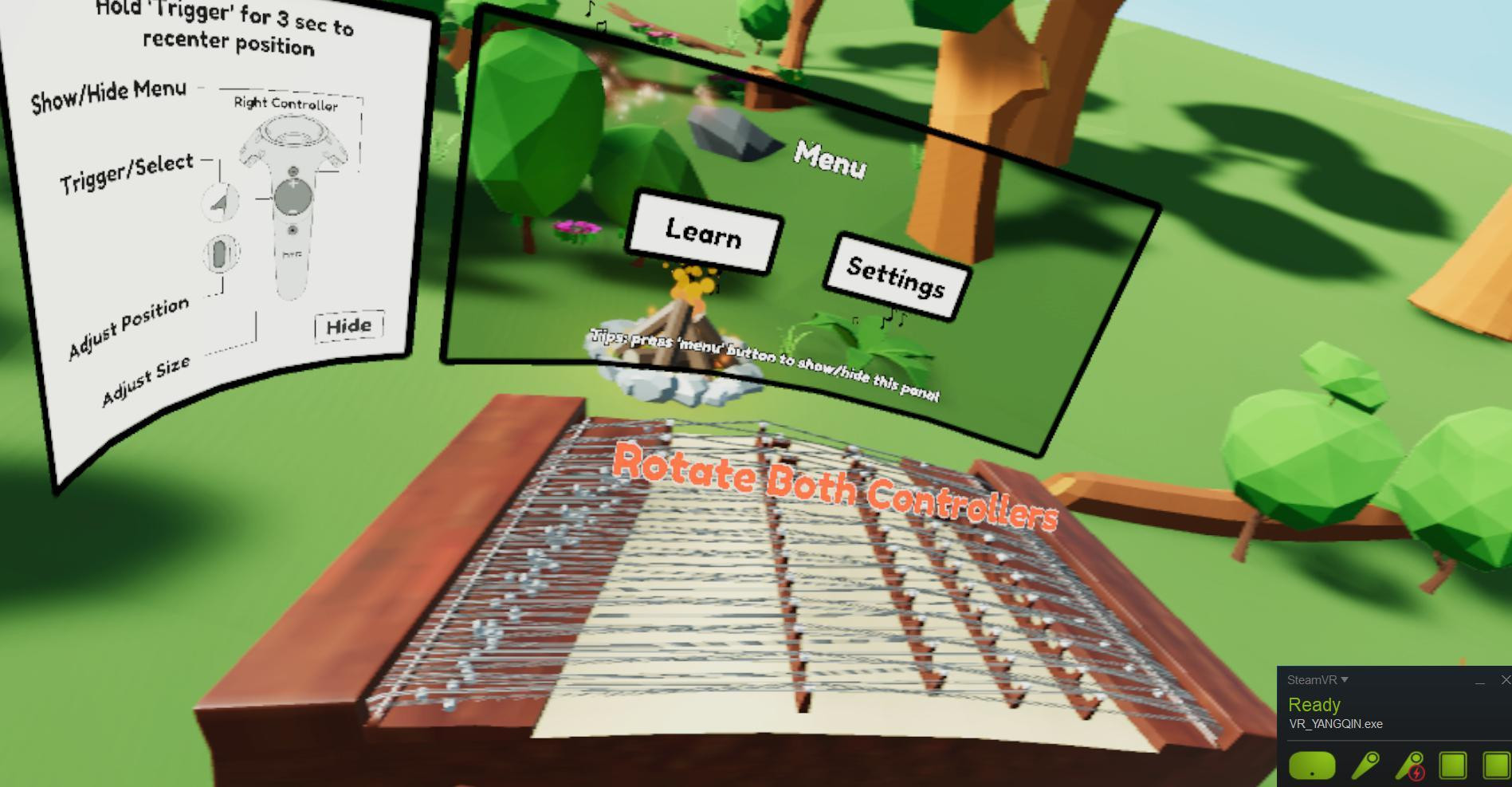 Chinese Dulcimer VR (itch) - кадр 1