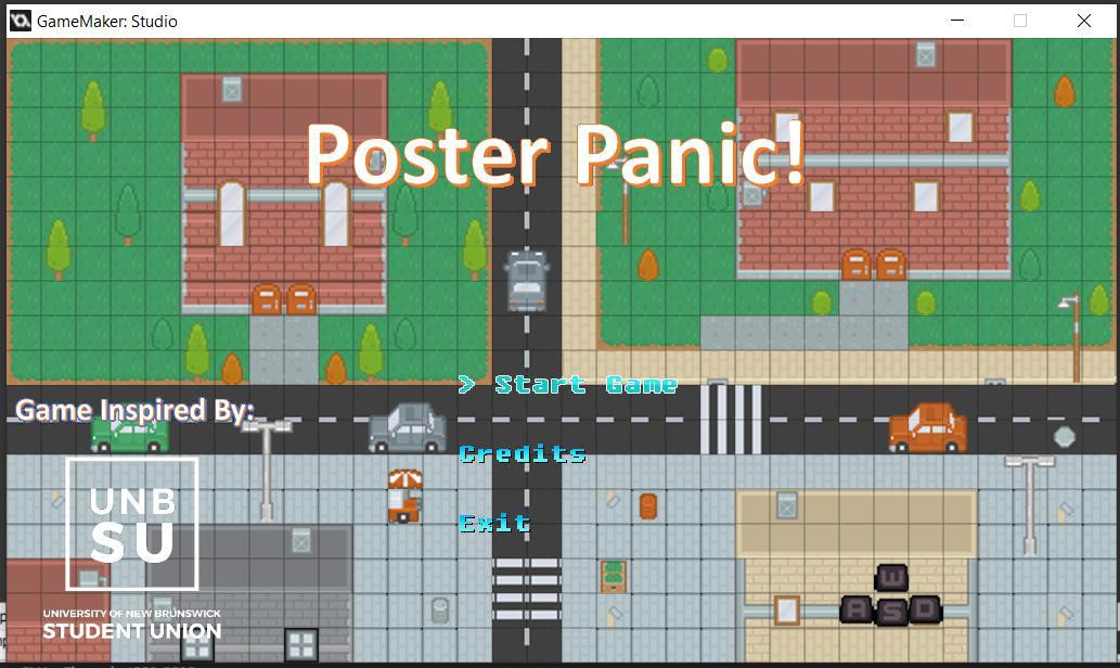 Poster Panic! (itch) - кадр 1
