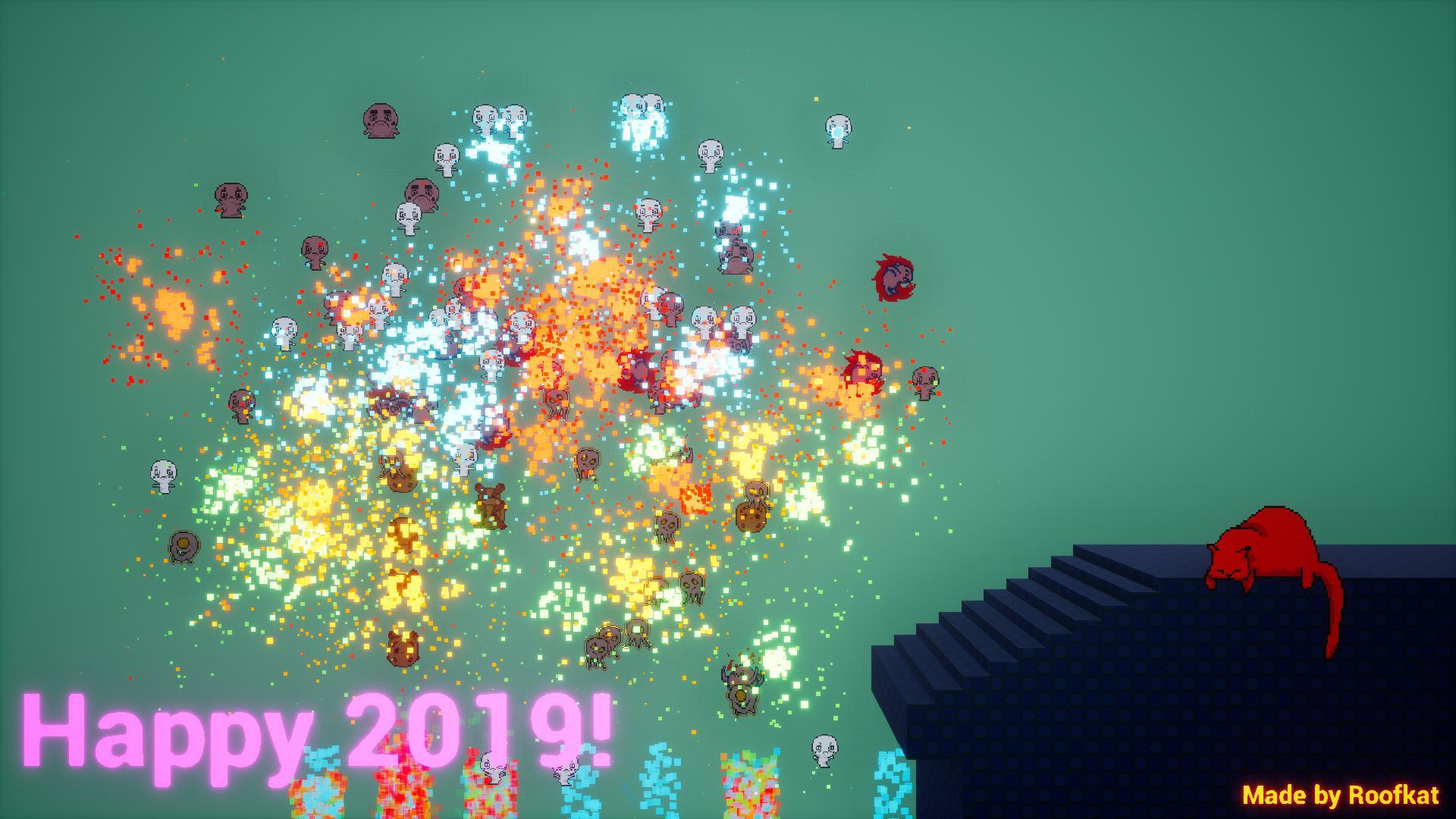 WarpThrough Fireworks (itch) - кадр 2