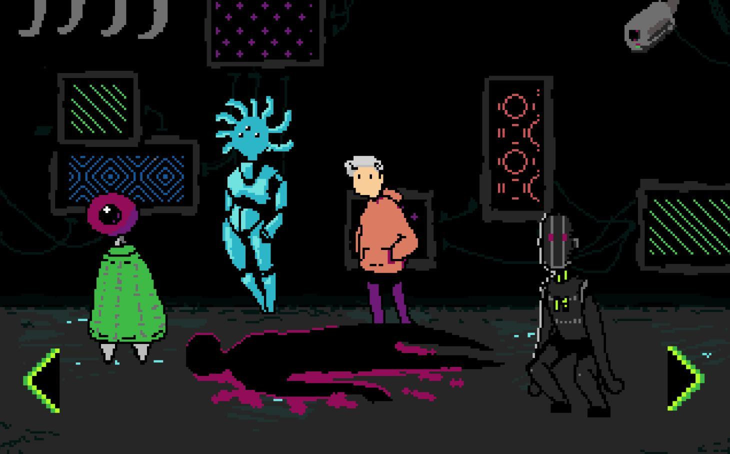 ONLY THE DIGITAL GODS: meat market (itch) - кадр 1