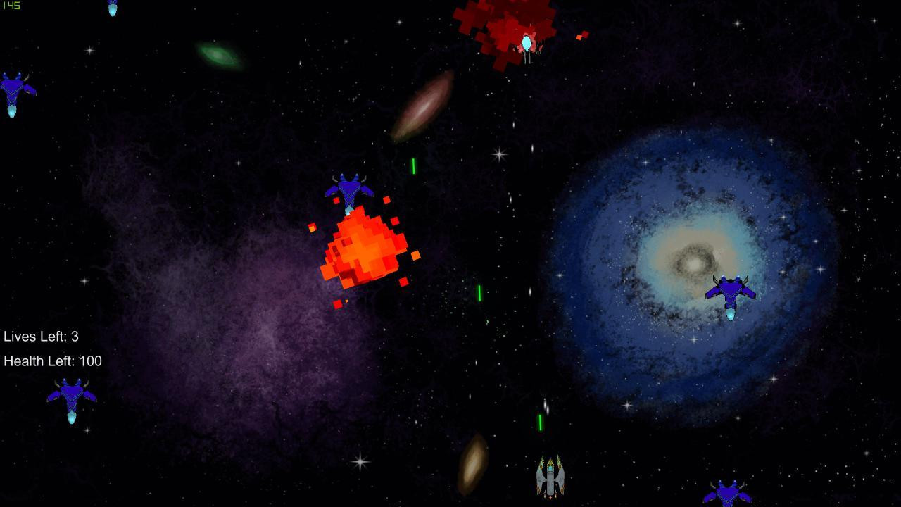 Falling Skies - The Space Shooter V1.1 (itch) - кадр 1