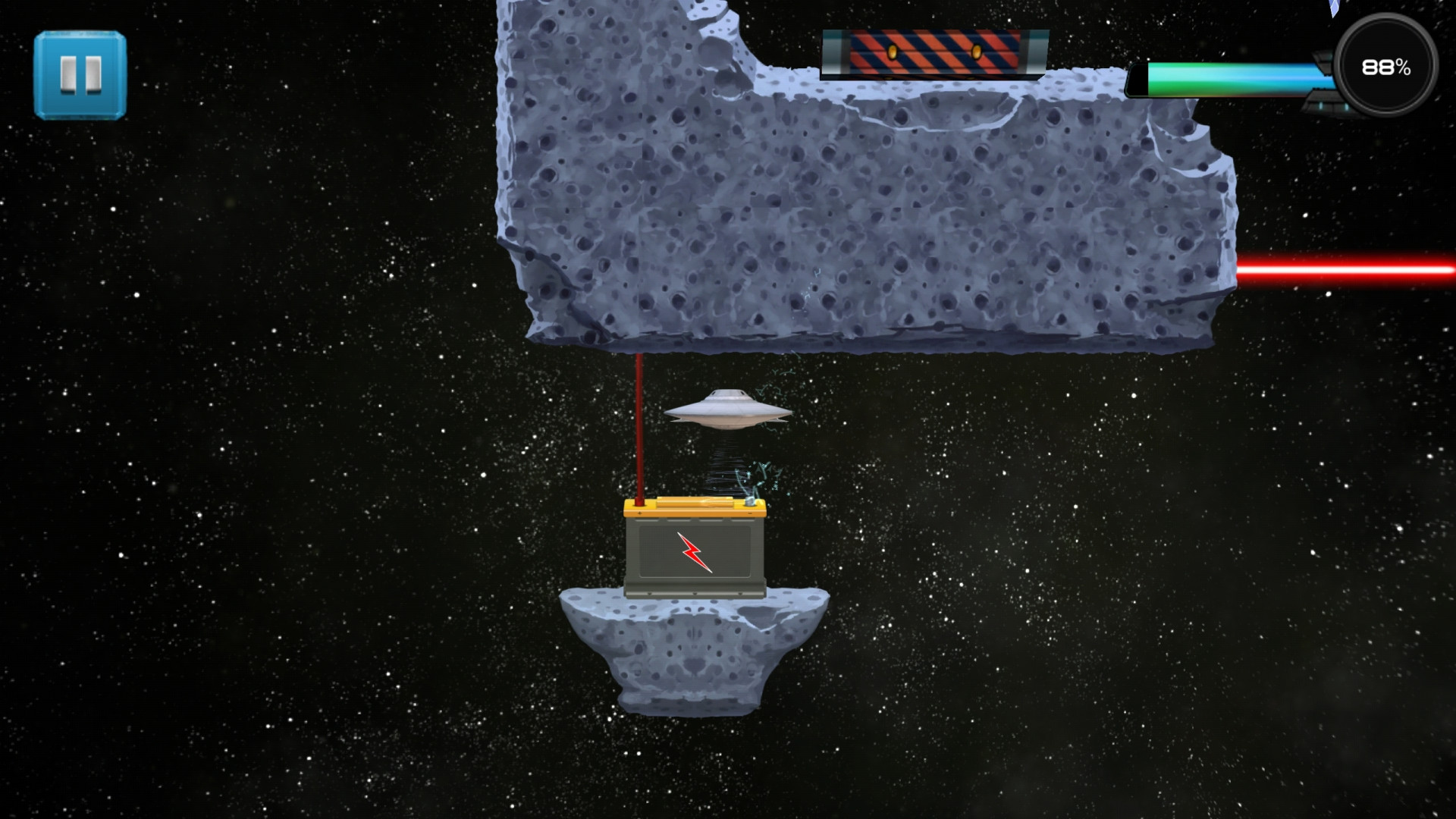 UFO Lander - lunar lander mission - explore cosmos (itch) - кадр 4