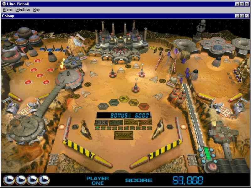 3-D Ultra Pinball (Old) - кадр 2