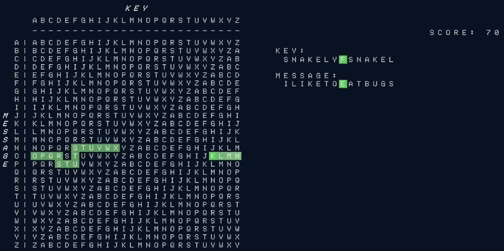 cipher snek (itch) - кадр 1