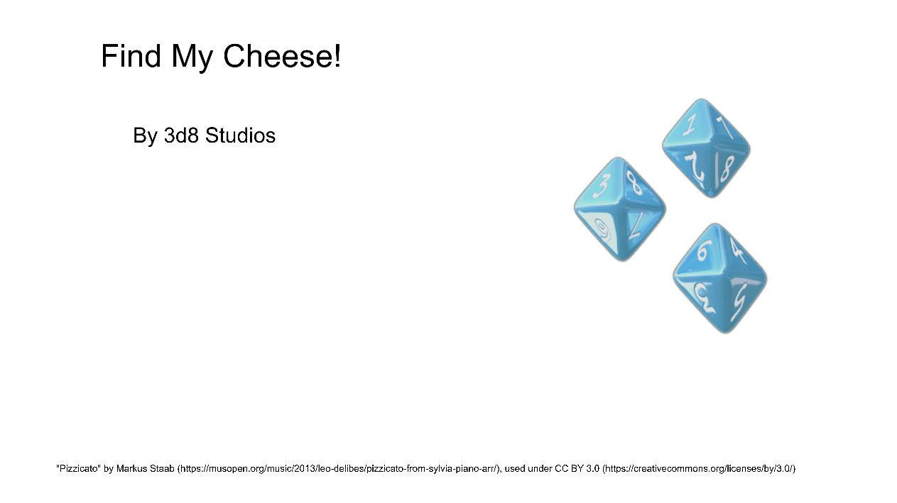 Find My Cheese Web Player (itch) - кадр 2