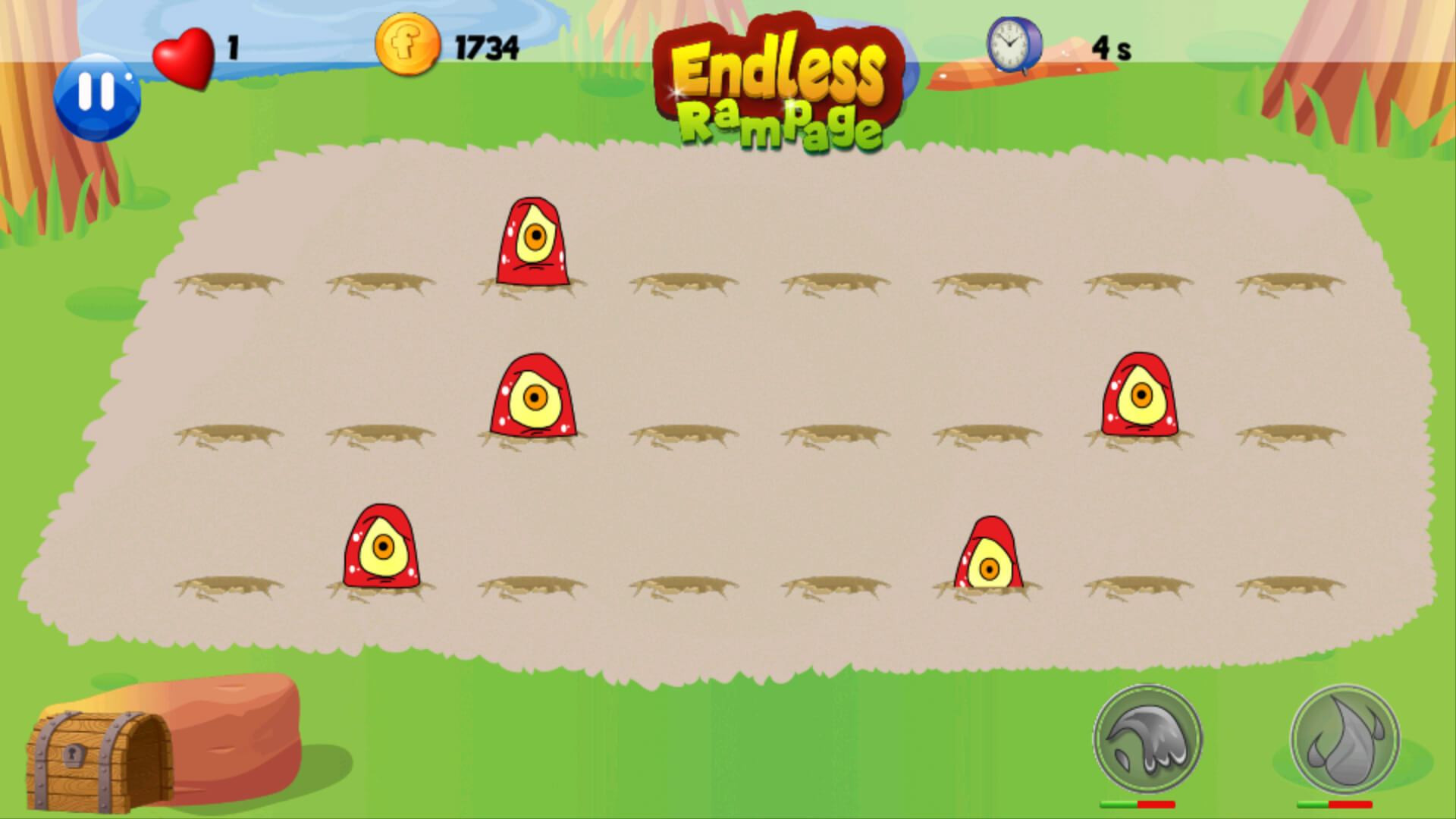 Endless Rampage: Whack-a-mole game (itch) - кадр 3