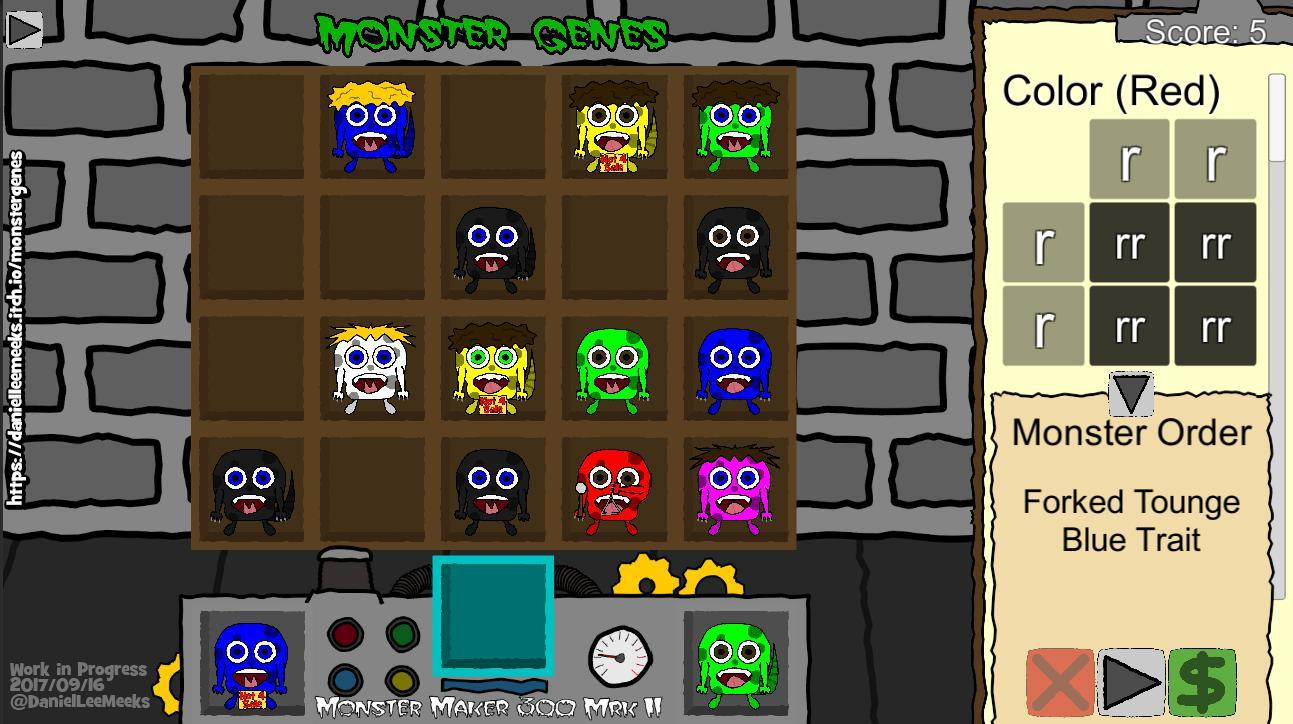 Monster Genes (itch) - кадр 1