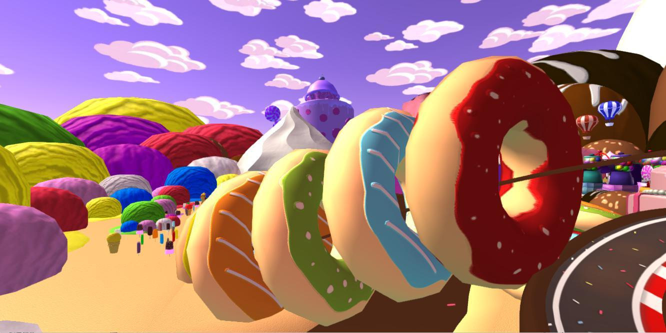 Violettas Kart Racing (itch) - кадр 2