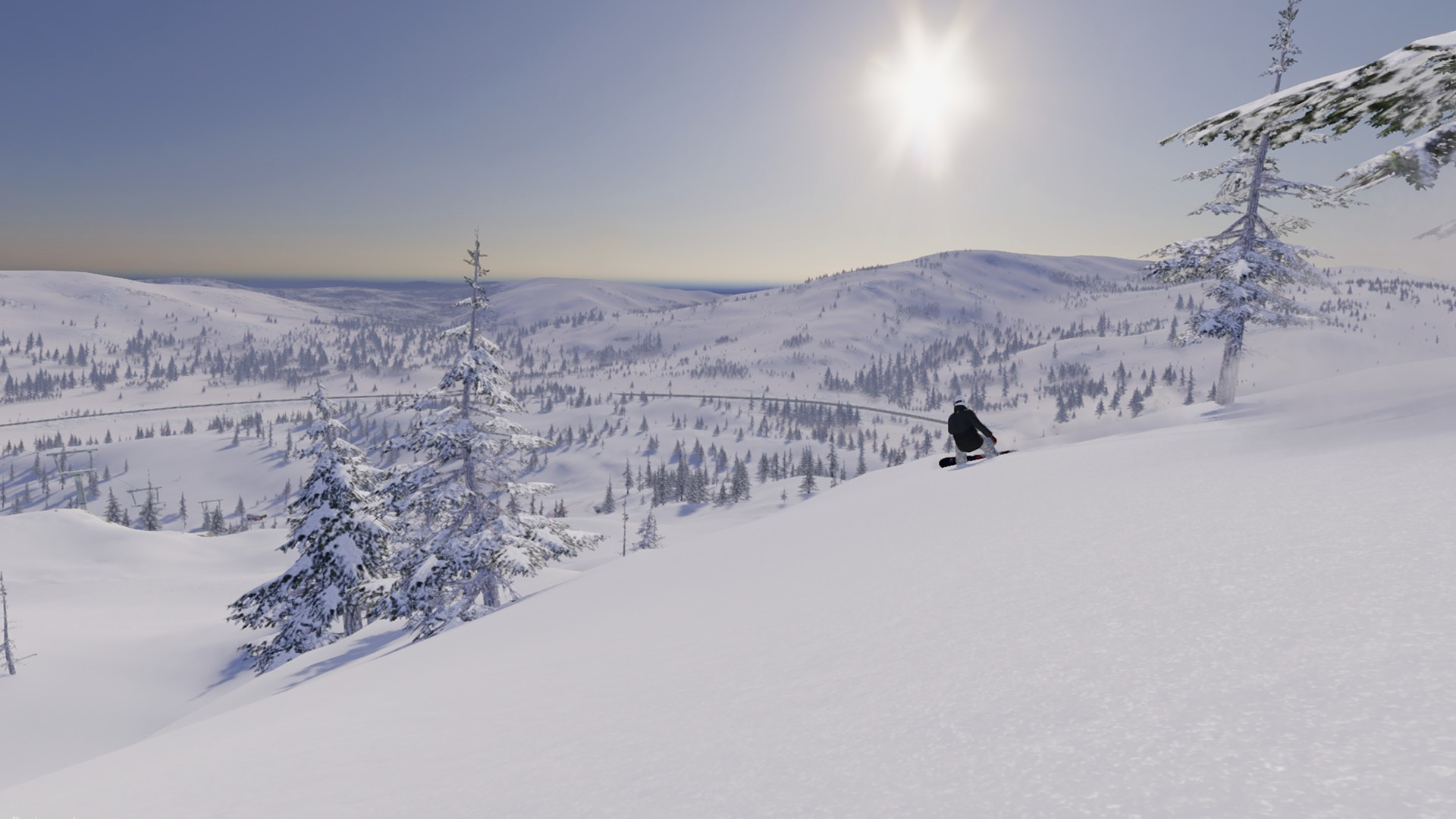 The Snowboard Game - кадр 1