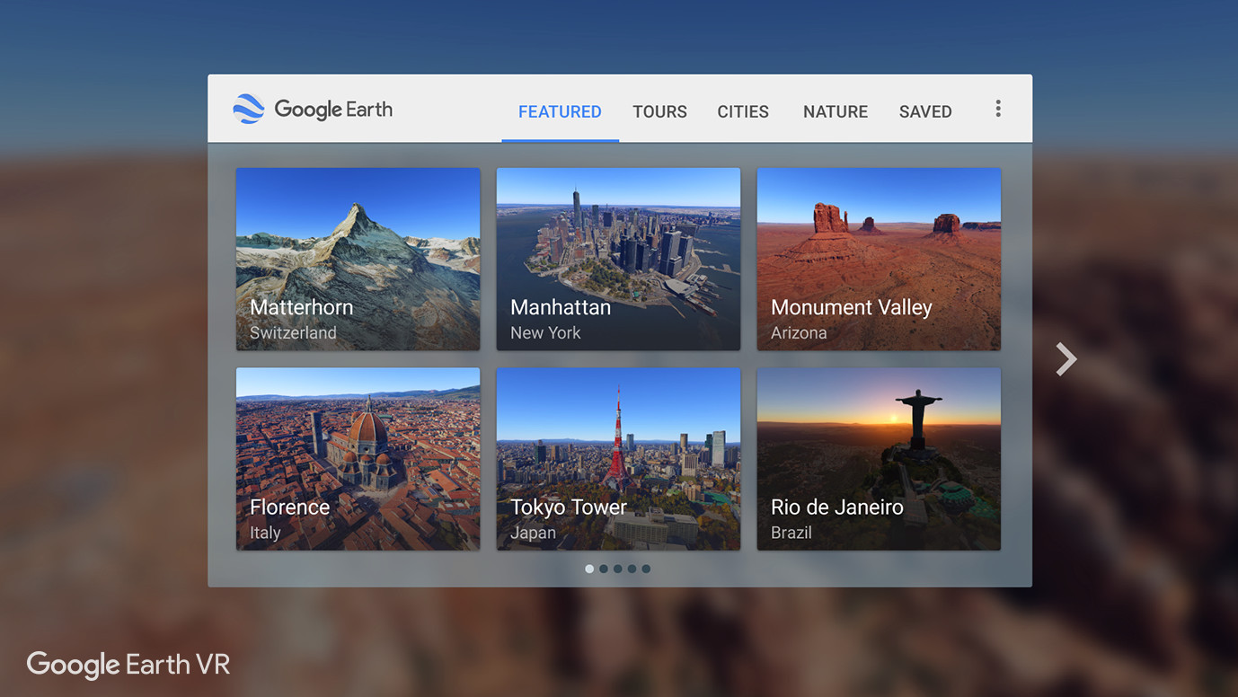 Google Earth VR - кадр 6