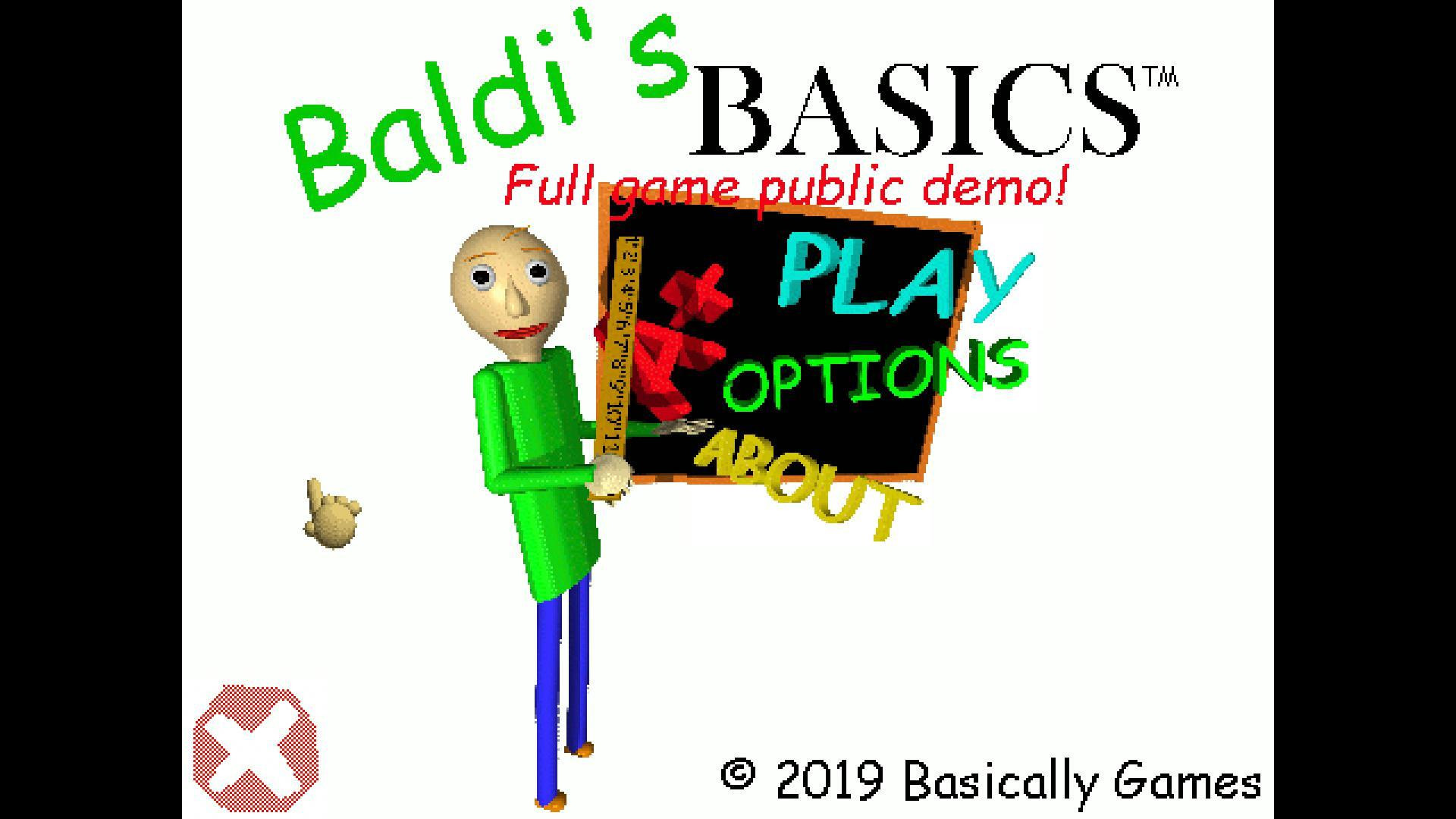 Baldi's Basics Full Game Early Demo (itch) - кадр 1