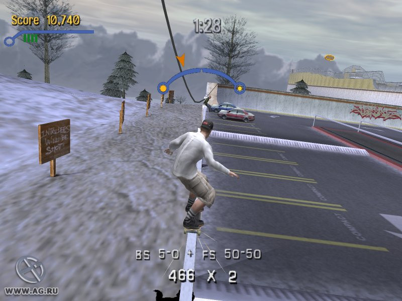 Tony Hawk's Pro Skater 3 - кадр 7