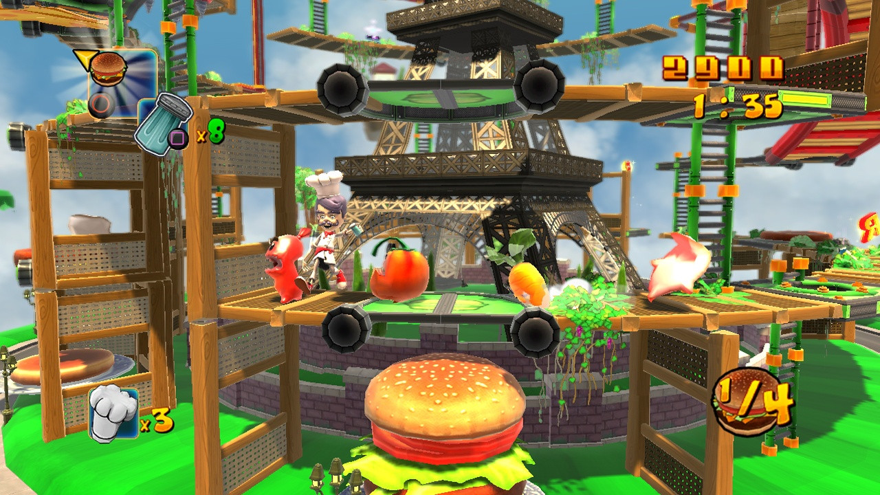 BurgerTime World Tour - кадр 13