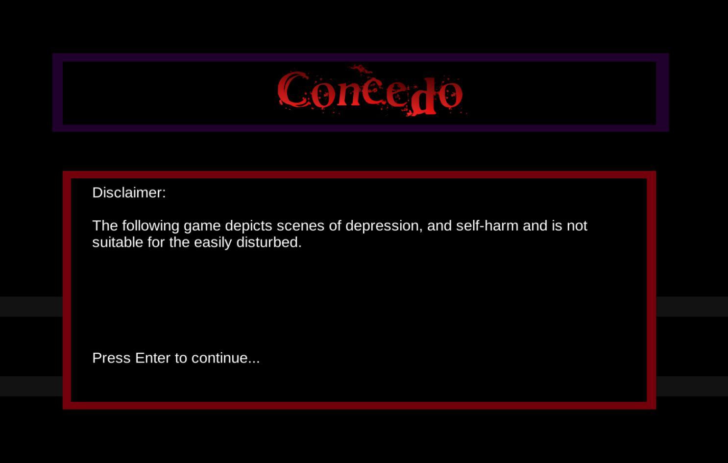 Concedo (itch) - кадр 1