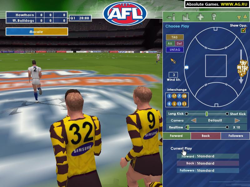 Kevin Sheedy's AFL Coach 2002 - кадр 1