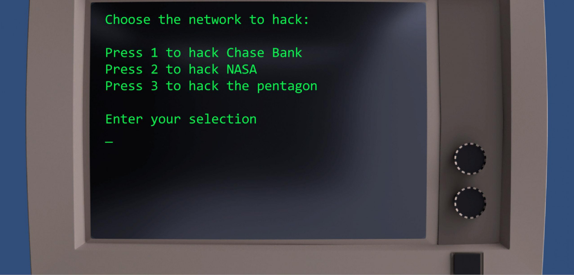 Terminal Hacker (itch) (Torsten Maier) - кадр 1