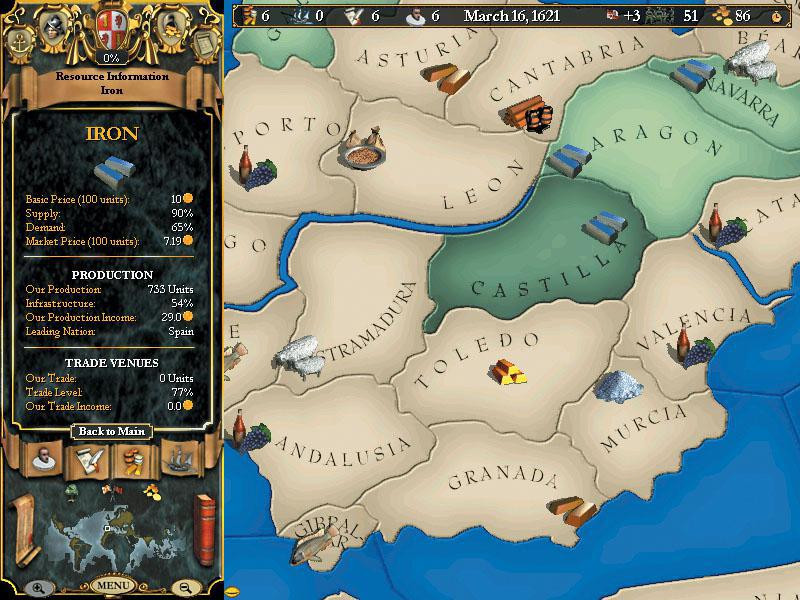 Europa Universalis 2 - кадр 4