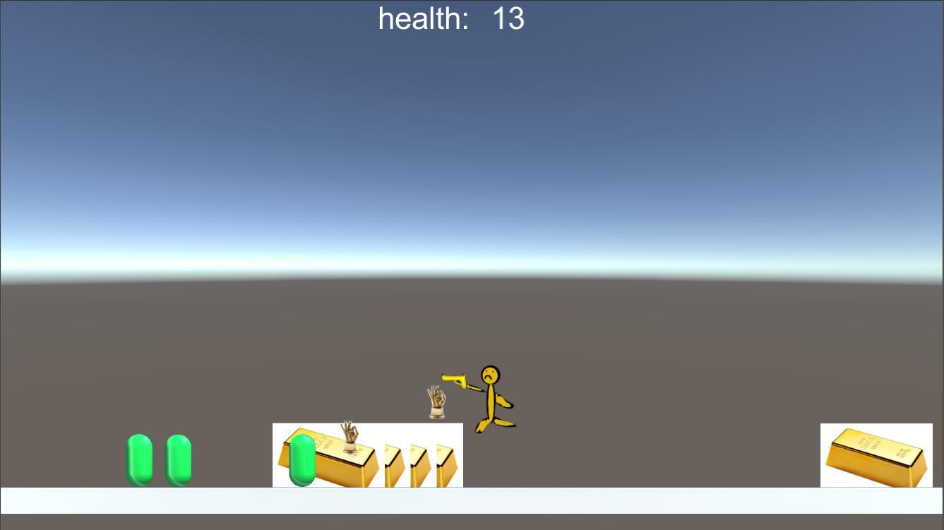 OneHourGameJam #105: Midas Gun (itch) - кадр 1