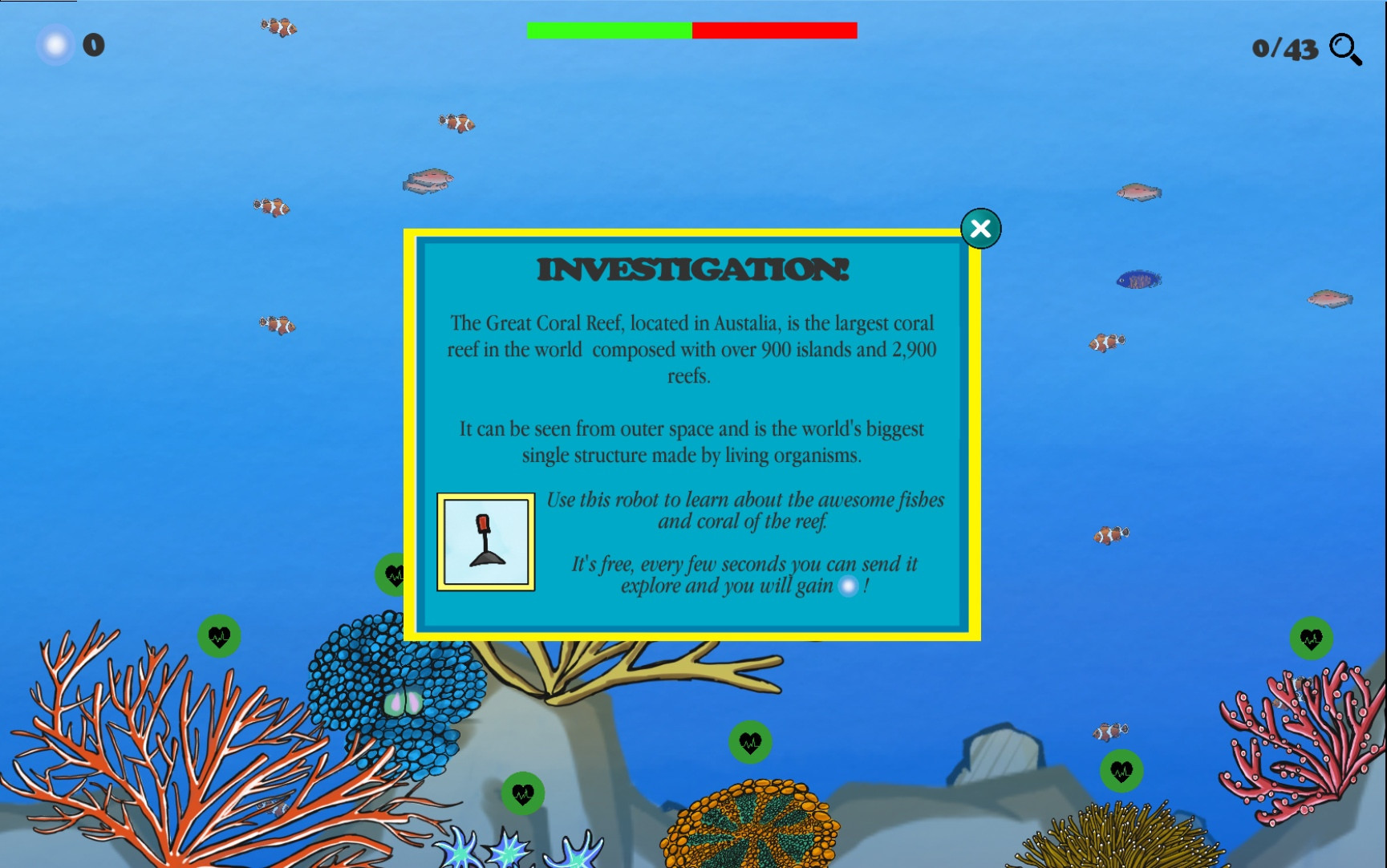 Save The Coral (itch) - кадр 1