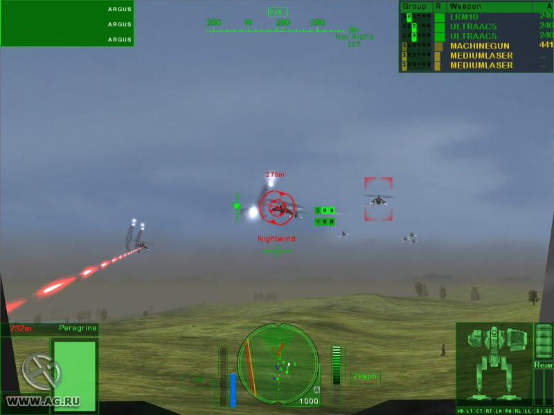 MechWarrior 4: Mercenaries - кадр 7