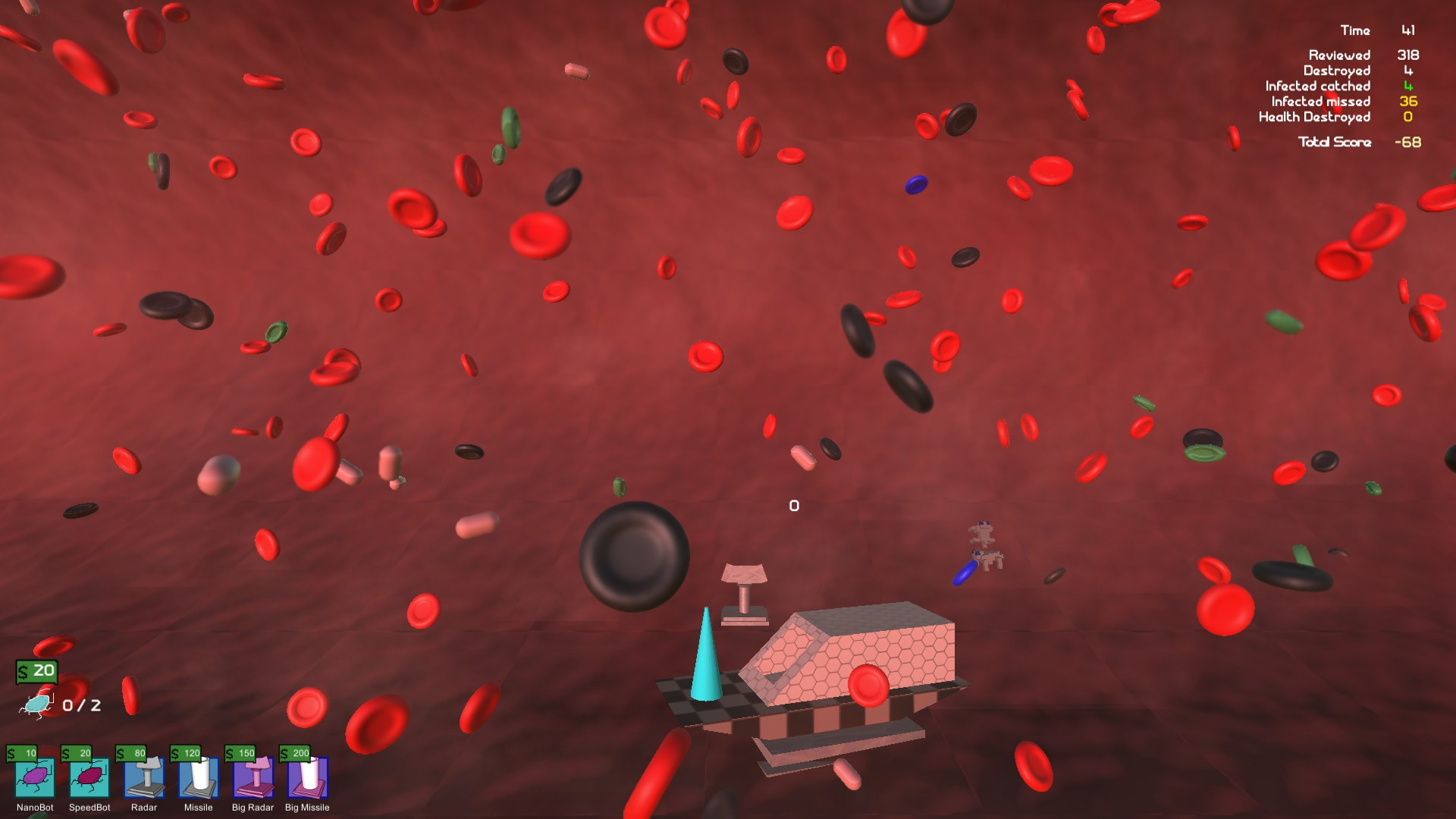 Bloody Nano Wars (itch) - кадр 1