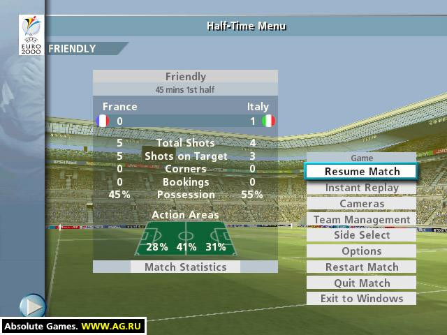 UEFA Euro 2000 - кадр 3