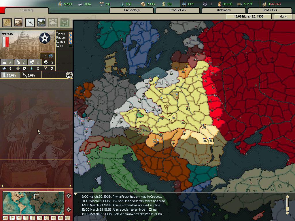 Hearts of Iron 2 Complete - кадр 3