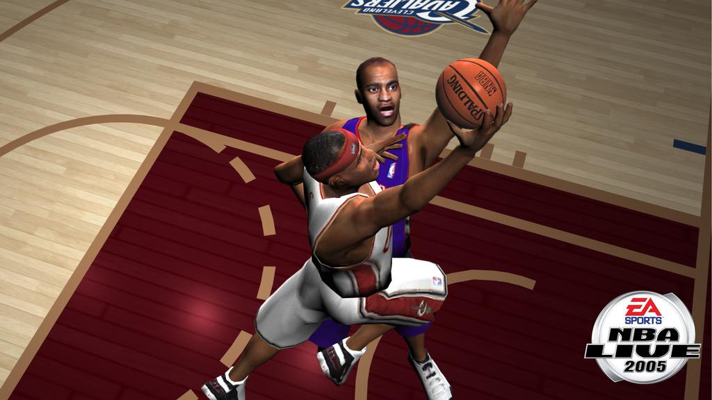 NBA Live 2005 - кадр 3
