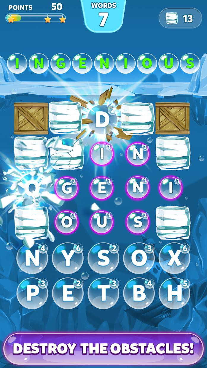 Bubble Words - Letter Search - кадр 3