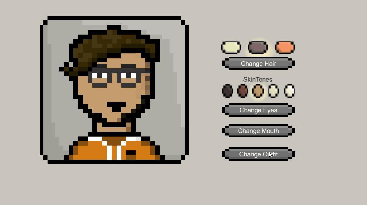 Character Customizer (itch) - кадр 1