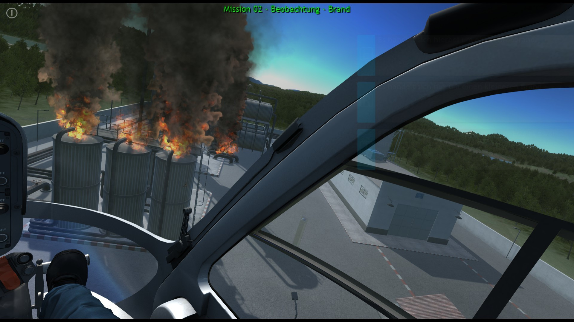 Polizeihubschrauber Simulator - кадр 5