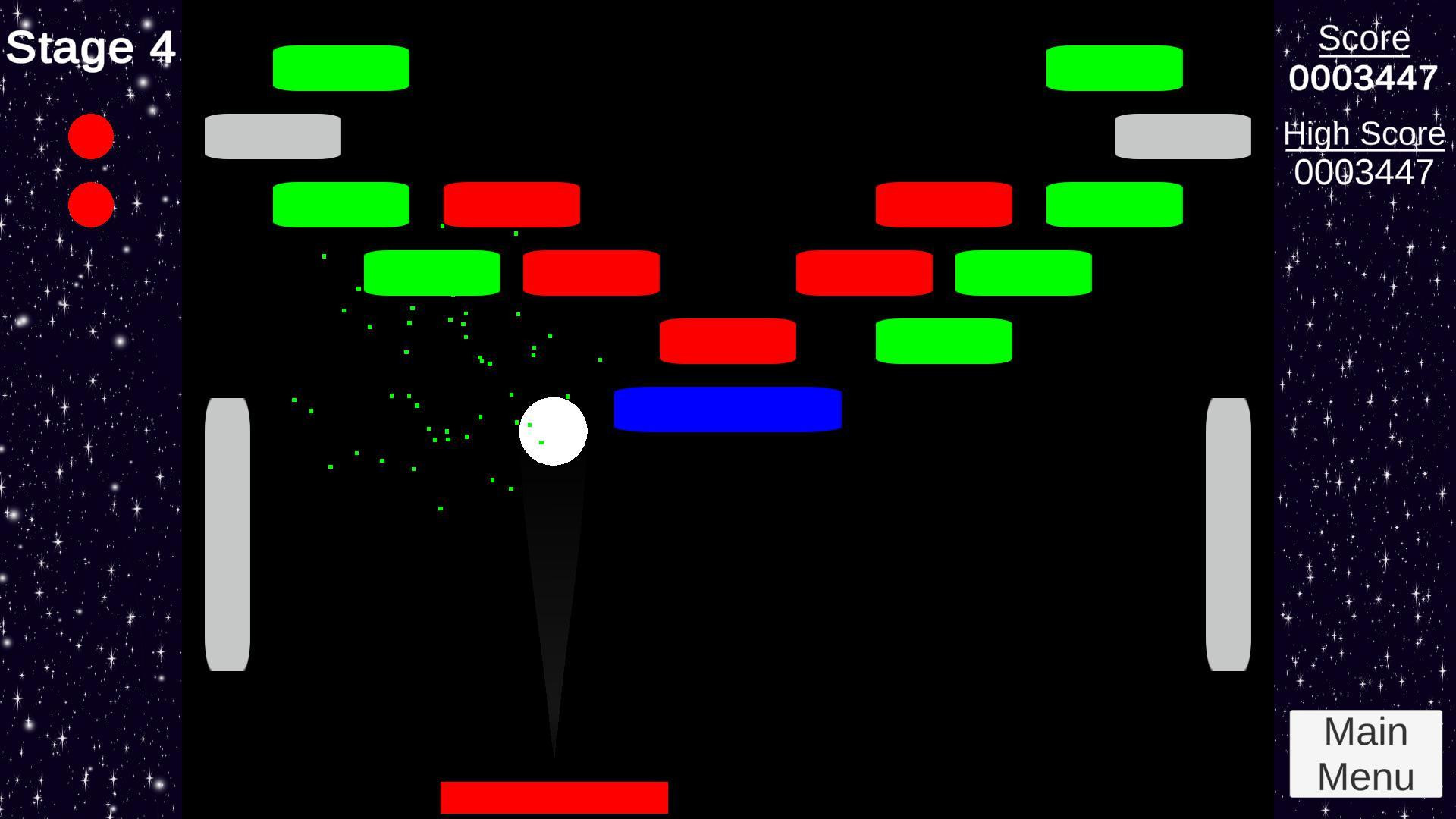 Space Journey Breakout (itch) - кадр 2