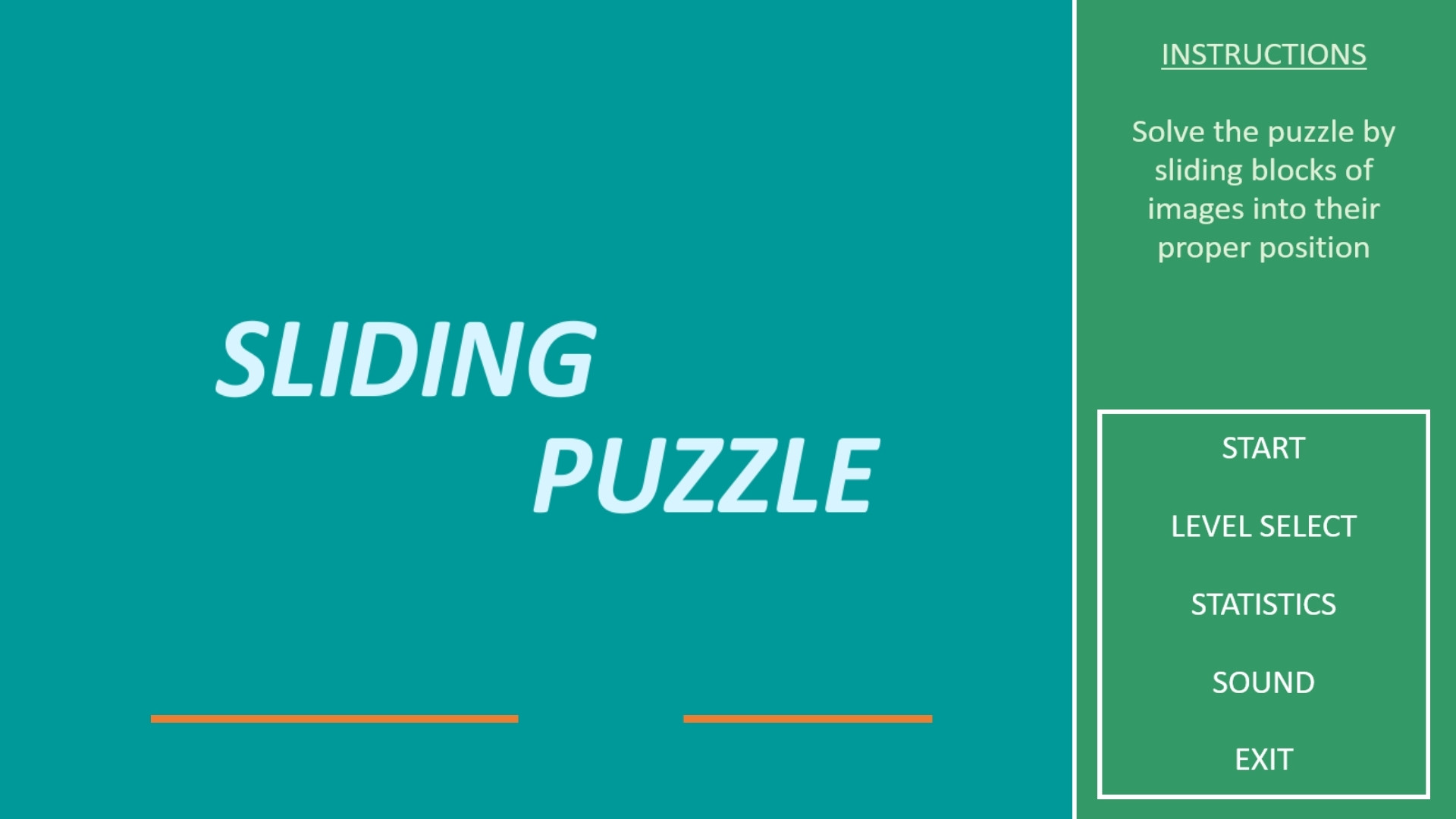 Sliding Puzzle (Metallic Fist Digital Limited) (itch) - кадр 2