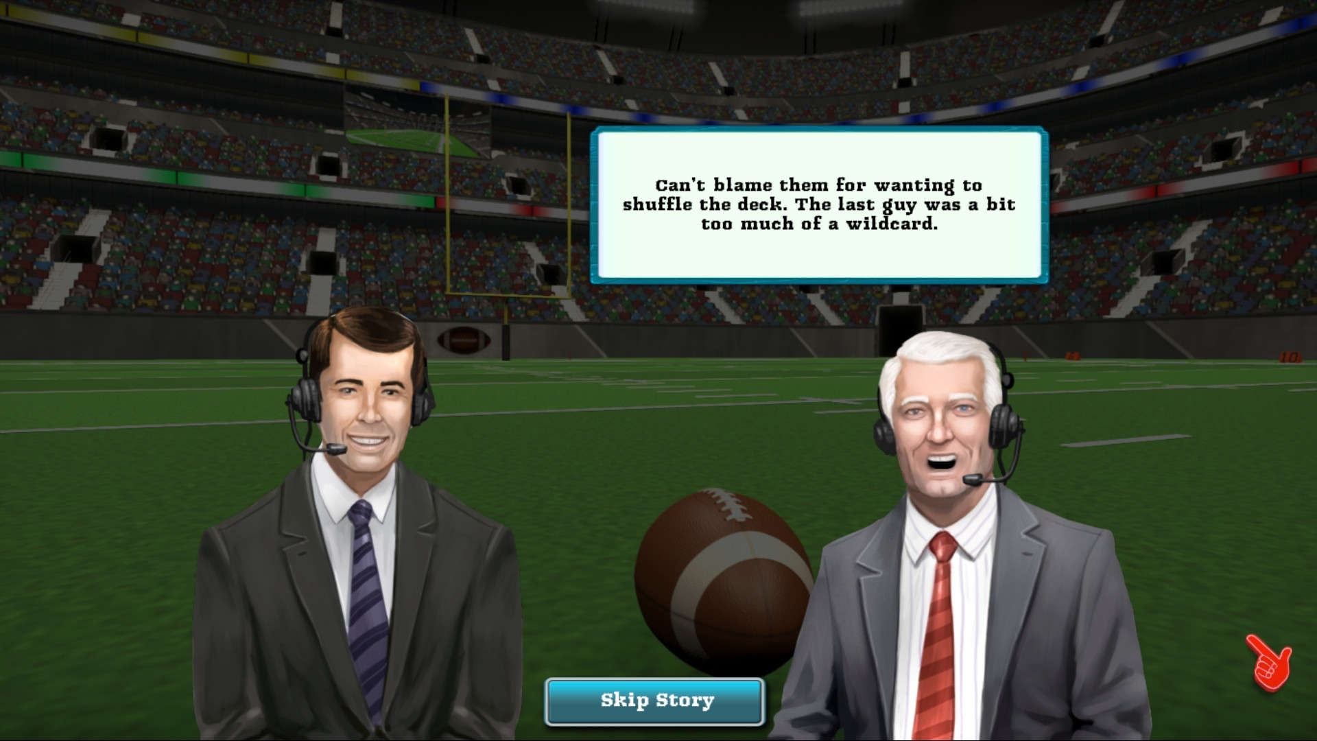 Touch Down Football Solitaire - кадр 1