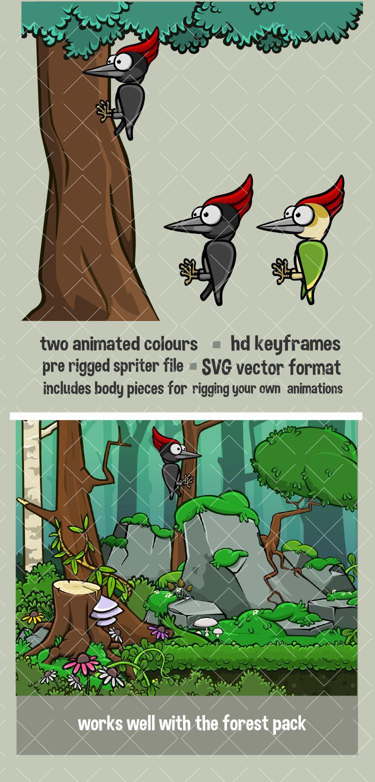Woodpecker (itch) - кадр 1