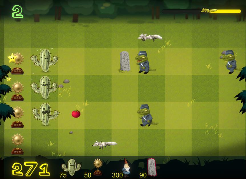 Garden Defense (KO games) (itch) - кадр 1
